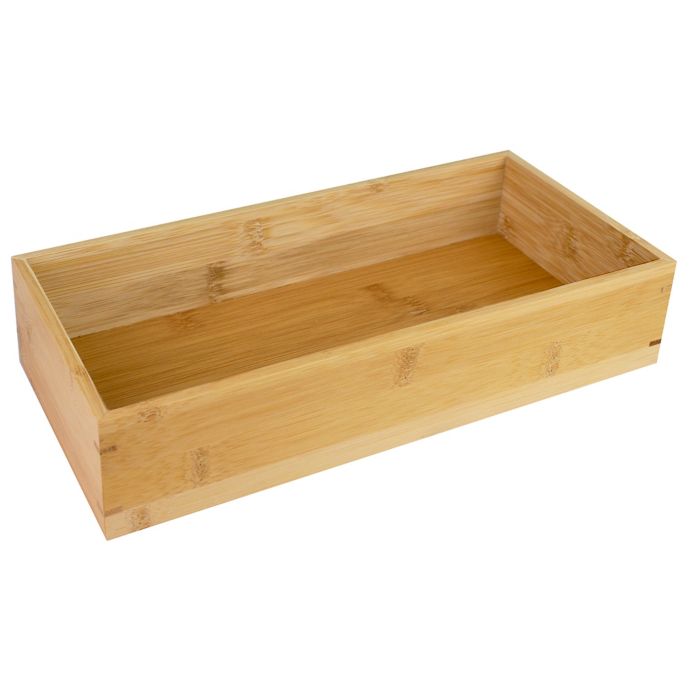 bamboo drawer organizer