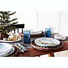 Alternate image 1 for Artisanal Kitchen Supply&reg; Coupe Marbleized Dinner Plate in Black/White