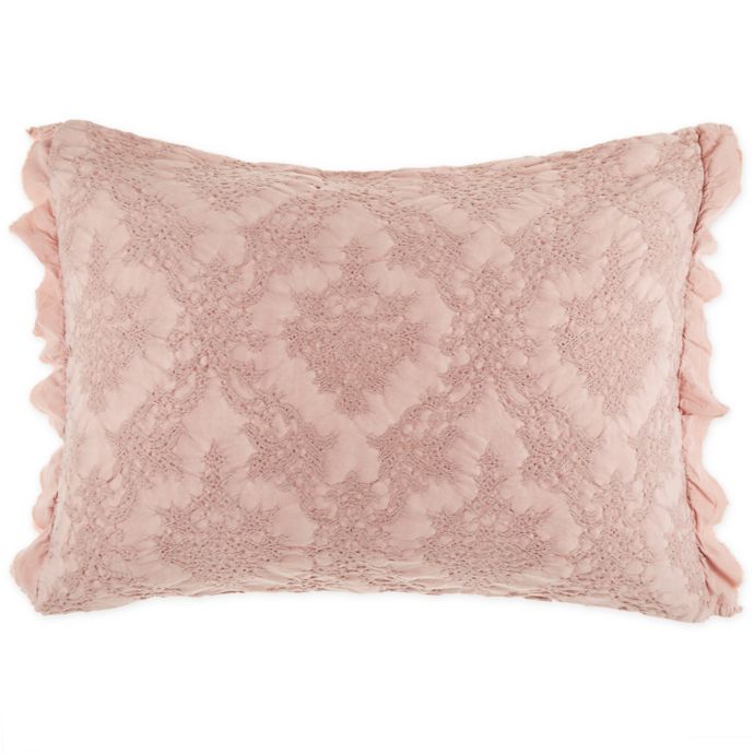 Wamsutta® Vintage Floral Pillow Sham in Blush Bed Bath