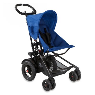 joovy double stroller blue