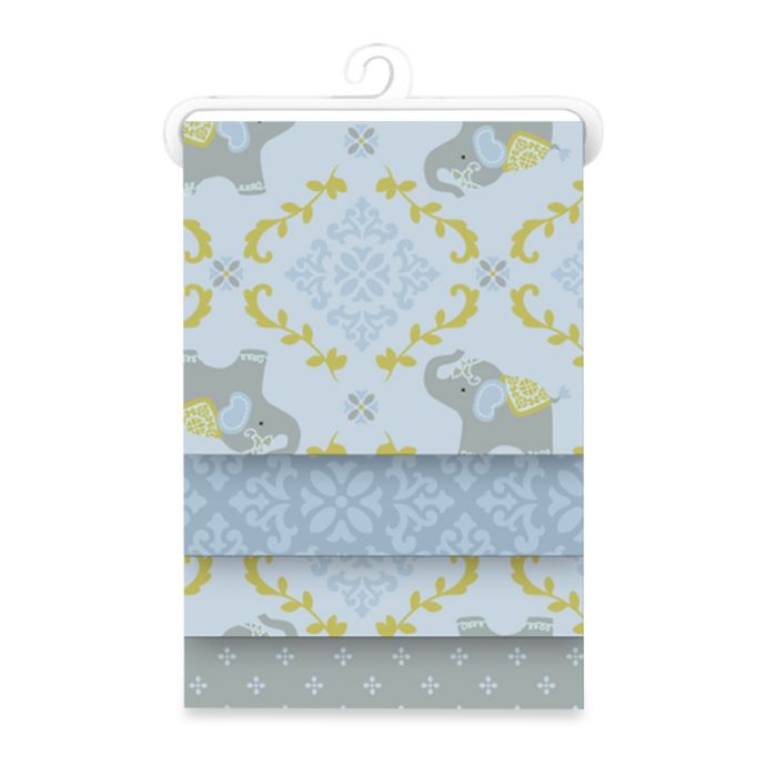 Nurture Imagination Elephant Jubilee 4Pack Receiving Blankets buybuy