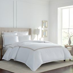 Wamsutta® Bradford PimaCott® Embroidered European Pillow Sham in White