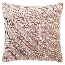 O&O by Olivia & Oliver™ Soriano Herringbone Square Throw Pillow in Lilac