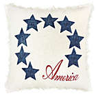 Alternate image 0 for Bee &amp; Willow&trade; 20-Inch Square Throw Pillow in Red/White/Blue Star