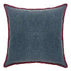 Alternate image 0 for Bee &amp; Willow&trade; 20-Inch Square Throw Pillow in Red/Blue Denim