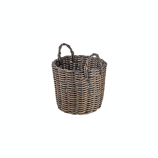 Alternate image 1 for Bee & Willow™ Home Medium Round Basket in Grey