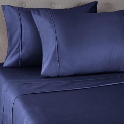 O&amp;O by Olivia &amp; Oliver&trade; 825-Thread-Count Queen Sheet Set in Navy
