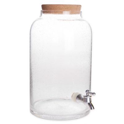 Bee &amp; Willow&trade; 1.75-Gallon Clear Bubble Glass Drink Dispenser