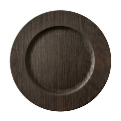 Wooden Candle Heat Plate Wood Decor Plate Serving Plate Under Plate 5-1/2 in 