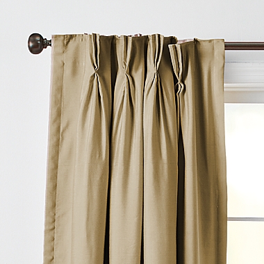 Wamsutta&reg; Vintage Manteux Viscose Silk Pinch Pleat Room Darkening Window Curtain Panel (Single). View a larger version of this product image.