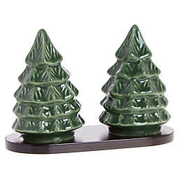 Bee & Willow™ Christmas Tree Salt and Pepper Shakers in Green