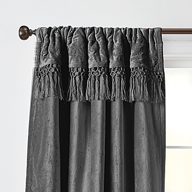 Wamsutta&reg; Vintage Lepuy 95-Inch Rod Pocket Light Filtering Curtain Panel in Pearl (Single). View a larger version of this product image.