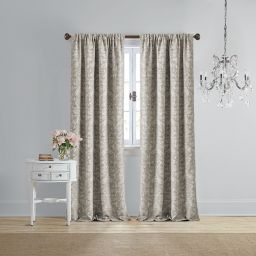 Wamsutta® Vintage Michelet 63-Inch Room Darkening Curtain Panel in Mooncricket (Single)
