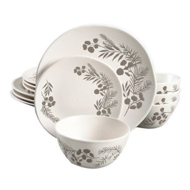 Bee &amp; Willow&trade; Prescott 12-Piece Dinnerware Set in White. View a larger version of this product image.