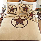 Alternate image 1 for Donna Sharp Rustic Star Full/Queen Quilt in Beige