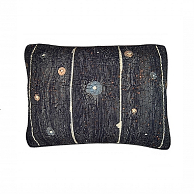 Donna Sharp&reg; Moonlit Bear Pillow Sham in Black. View a larger version of this product image.