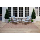 Alternate image 1 for Bee &amp; Willow&trade; Providence 5-Piece Metal and Wicker Patio Conversation Set in Brown