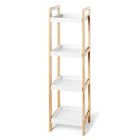 Alternate image 2 for SALT&trade; Space Saver Floor Tower in White