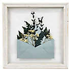 Alternate image 0 for Bee & Willow&reg; Home Pressed Flowers in Blue Envelope 18-Inch x 20-Inch Framed Wall Art