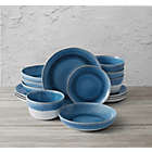 Alternate image 1 for Bee &amp; Willow&trade; Weston 16-Piece Dinnerware Set in Sailor Blue
