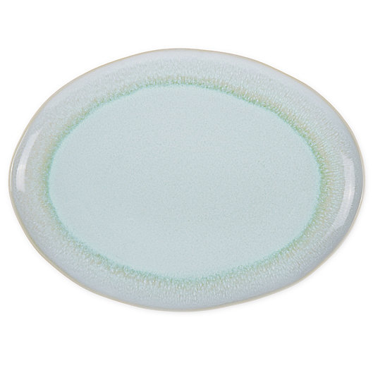 Alternate image 1 for Bee & Willow™ Weston 15.75-Inch Oval Platter in Mint