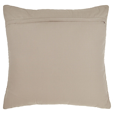 Wamsutta&reg; Vintage Doubled Diamonds Square Throw Pillow in Dove. View a larger version of this product image.