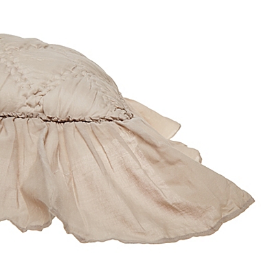Wamsutta&reg; Vintage Doubled Diamonds European Pillow Sham in Dove. View a larger version of this product image.