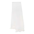 Alternate image 2 for Wamsutta&reg; Vintage Lantier Crochet Tassel Throw Blanket in Bright White