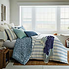 Alternate image 0 for Bee &amp; Willow&trade; Floral Stripe 3-Piece Reversible Comforter Set in Blue