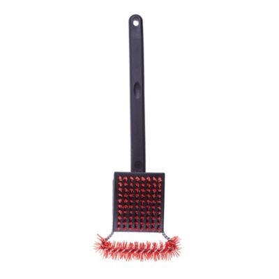 Just Grillin' Triple Action Dual Nylon Bristle Brush