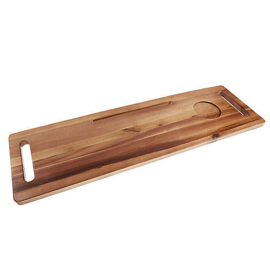 Alternate image 1 for Haven™ Acacia Wood Tub Tray