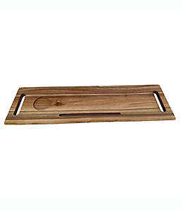 Mesa para tina de madera de acacia Haven™
