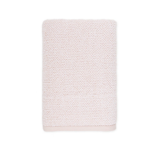Alternate image 1 for Haven™ Heathered Pebble Bath Towel in Blush Peony