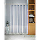 Alternate image 0 for Haven&trade; 72-Inch x 98-Inch Colorblock Shower Curtain in Light Blue/Dark Blue