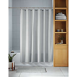 Haven™ 54-Inch x 80-Inch Waffle Shower Curtain in Harbor Mist