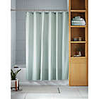 Alternate image 0 for Haven&trade; 72-Inch x 72-Inch Waffle Shower Curtain in Sky Green