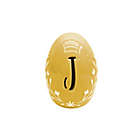 Alternate image 5 for LED Monogram Ceramic Easter Egg in Yellow
