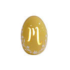 Alternate image 10 for LED Monogram Ceramic Easter Egg in Yellow