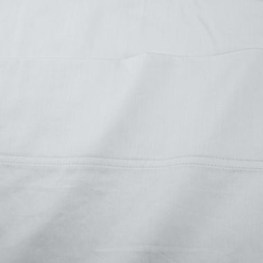 Nestwell&trade; Cotton Percale 400-Thread-Count Twin Flat Sheet in Illusion Blue. View a larger version of this product image.