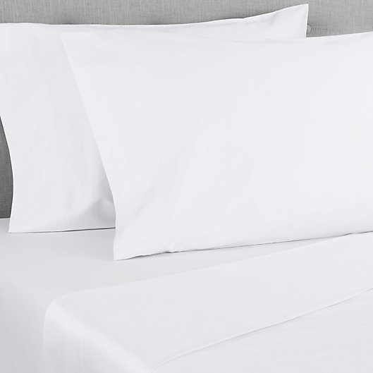 Alternate image 1 for Nestwell™ Cotton Percale 400-Thread-Count Pillowcases (Set of 2)