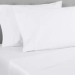 Nestwell™ Cotton Percale 400-Thread-Count Standard/Queen Pillowcase Set in Bright White