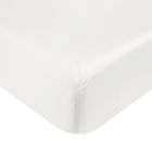 Alternate image 0 for Nestwell&trade; Cotton Percale 400-Thread-Count Queen Fitted Sheet in Bright White