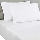 Alternate image 0 for Nestwell&trade; Ultimate Percale 400-Thread-Count Twin XL Flat Sheet in Bright White
