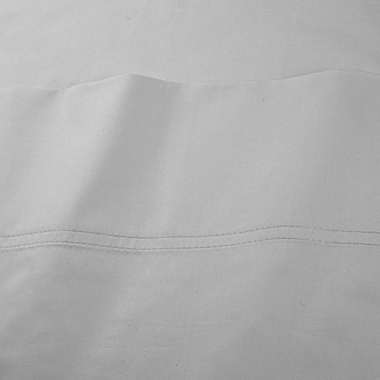 Nestwell&trade; Cotton Percale 400-Thread-Count Twin Flat Sheet in Lunar Rock. View a larger version of this product image.