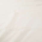 Alternate image 2 for Nestwell&trade; Cotton Percale 400-Thread-Count King Flat Sheet in Egret