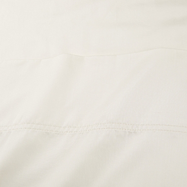 Nestwell&trade; Cotton Percale 400-Thread-Count King Flat Sheet in Egret. View a larger version of this product image.