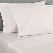 Nestwell&trade; Cotton Percale 400-Thread-Count King Pillowcase Set in Egret