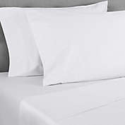 Nestwell&trade; Pima Cotton Sateen 500-Thread-Count King Pillowcase Set in Bright White