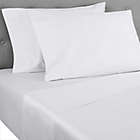 Alternate image 0 for Nestwell&trade; Pima Cotton Sateen 500-Thread-Count Twin XL Sheet Set in Bright White