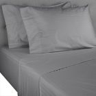 Alternate image 0 for Nestwell&trade; Pima Cotton 500-Thread-Count Full Sheet Set in Sharkskin Stripe